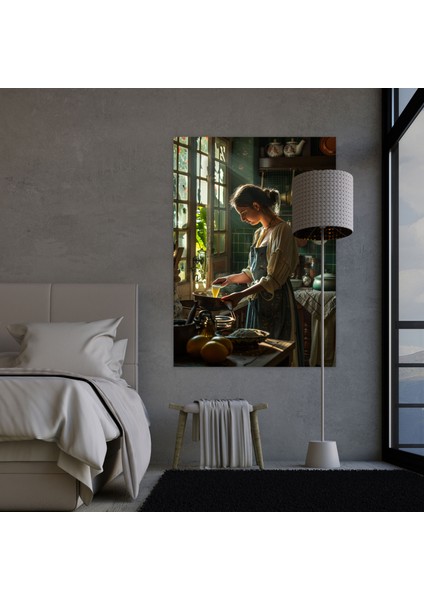 Johannes Vermeer Duvar Sanatı Kanvas Tablo - Johannes Vermeer, Duvar Sanatı, Kanvas Tablo, Ev Dekorasyonu, 30X50 modelleri