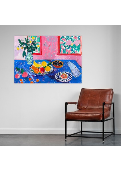 Henri Matisse Natürmort Duvar Tablosu - Henri Matisse, Ev Dekorasyonu, Kanvas Tablo, Henri Matisse, 50X30 cm