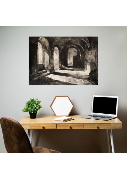 Işık ve Gölgeler Duvar Sanatı - Leonardo Da Vinci, Kanvas Tablo, Kanvas Tablo, Kanvas Tablo, 70X50