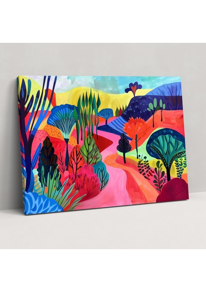 Cesur Manzara Henri Matisse Kanvas Tablo - Henri Matisse, Henri Matisse, Kanvas Tablo, Ev Dekorasyonu, 100X70