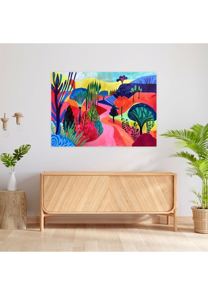 Cesur Manzara Henri Matisse Kanvas Tablo - Henri Matisse, Henri Matisse, Kanvas Tablo, Ev Dekorasyonu, 50X30 modelleri