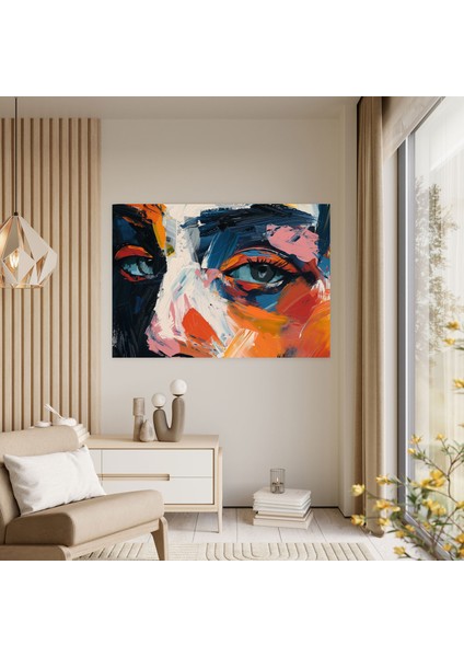 Dışavurumcu Portre Henri Matisse Tarzı Kanvas Tablo - Henri Matisse, Henri Matisse Tarzı, Ev Dekorasyonu, Kanvas Tablo, 50X30