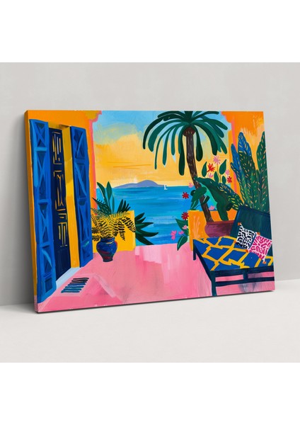 Henri Matisse Duvar Sanatı - Henri Matisse, Kanvas Tablo, Henri Matisse, Kanvas Tablo, 50X30