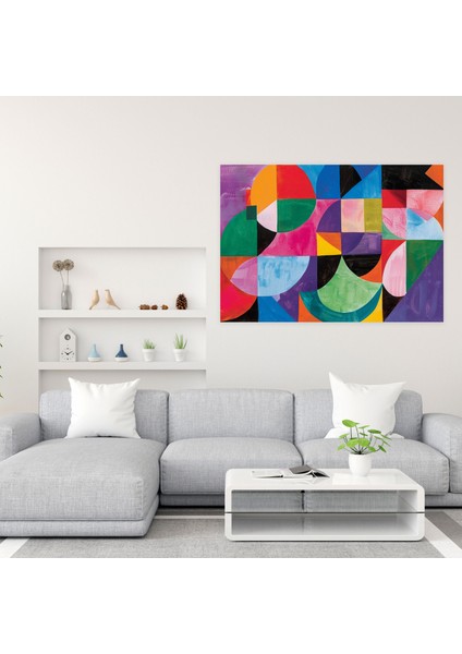 Henri Matisse Geometrik Kanvas Tablo - Henri Matisse, Kanvas Tablo, Henri Matisse, Kanvas Tablo, 50X30