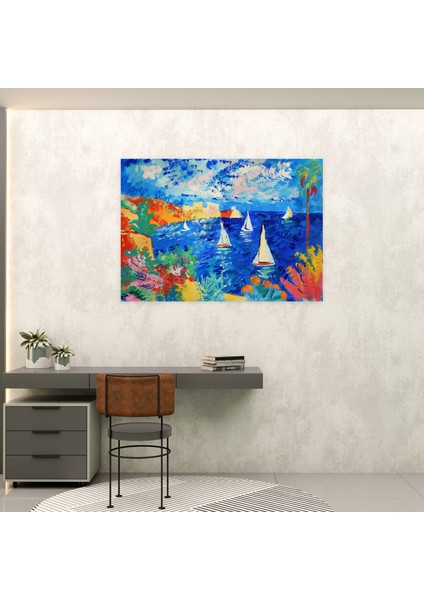 Henri Matisse Duvar Sanatı - Henri Matisse, Duvar Sanatı, Kanvas Tablo, Henri Matisse, 50X30