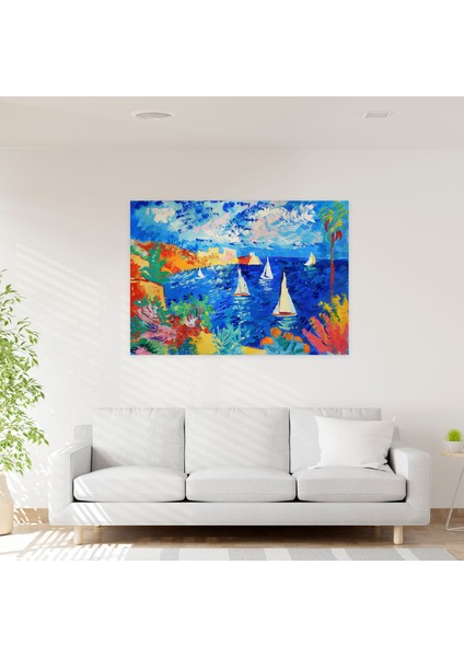 Henri Matisse Duvar Sanatı - Henri Matisse, Duvar Sanatı, Kanvas Tablo, Henri Matisse, 50X30