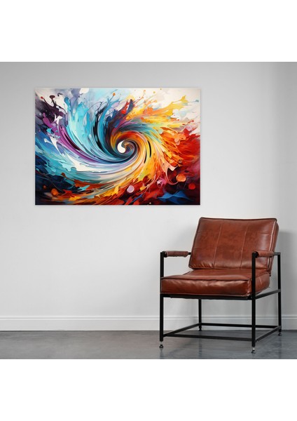Hipnoz Kanvas Tablo - Hipnoz, Duvar Sanatı, Dönen Girdap, Soyut Sanat, 50X30 modelleri