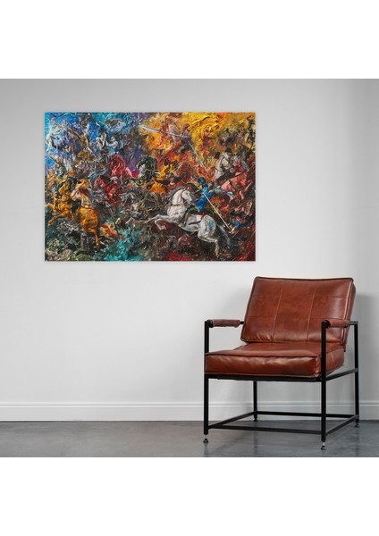 Mitoloji Duvar Tablosu - Mitoloji, Duvar Sanatı, Kanvas Tablo, Mitoloji, 50X30 fiyatları