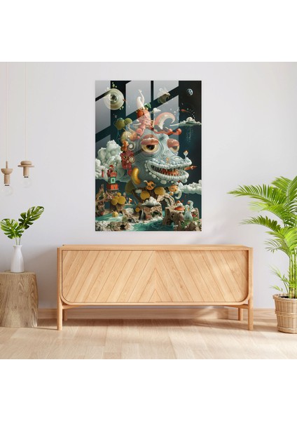 Maniyerizm Ev Dekorasyonu: Fantastik Kapris - Maniyerizm, Fantastik, Şakacı Kompozisyonlar, Maniyerizm, 30X45