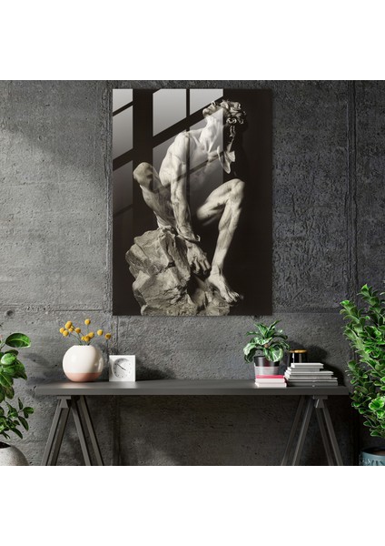 Ilgi Çekici Ifadeler Maniyerizm Cam Baskı - Maniyerizm, Maniyerizm, Cam Duvar Sanatı, Cam Sanatı, 30X45 modelleri