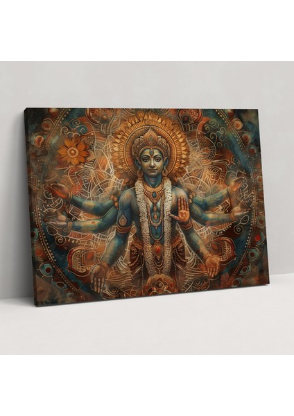 Hindu Mitolojisi Kanvas Tablo - Mitoloji, Mitoloji, Kanvas Tablo, Kanvas Tablo, 100X70
