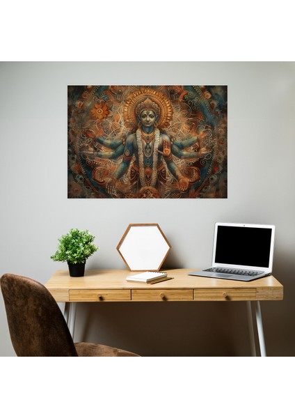 Hindu Mitolojisi Kanvas Tablo - Mitoloji, Mitoloji, Kanvas Tablo, Kanvas Tablo, 100X70