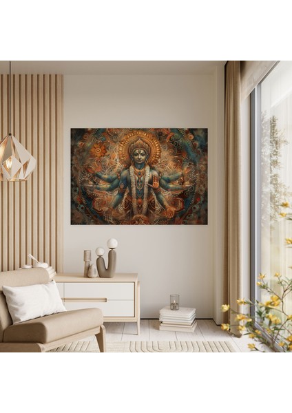 Hindu Mitolojisi Kanvas Tablo - Mitoloji, Mitoloji, Kanvas Tablo, Kanvas Tablo, 100X70