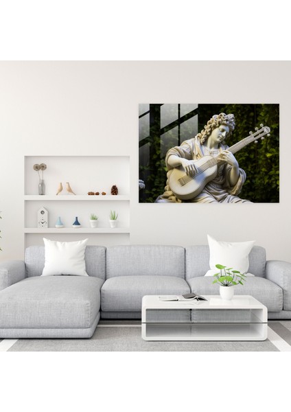 Mitoloji Cam Baskı - Lir Çalan Apollon - Mitoloji, Ev Dekorasyonu, Cam Sanatı, Cam Baskı, 45X30 fiyatları