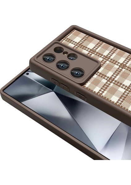 Galaxy S24 Ultra Kılıf Kamera Korumalı Baskılı Arka Yüzey Zore Klas Kapak modelleri
