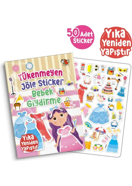 Tükenmeyen Jöle Sticker Bebek Giydirme