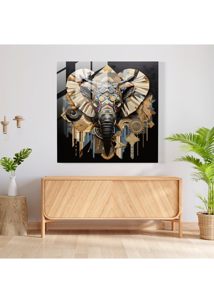 Safari Fusion Cam Duvar Sanatı - Çağdaş Ev Dekorasyonu, 30X30 fiyatları