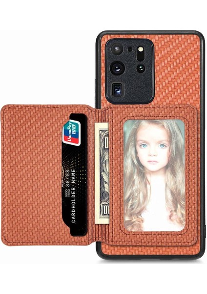 Samsung Galaxy S20 Ultra Standı Fonksiyonu Için Kılıf Rfıd Engelleme Komple (Yurt Dışından)