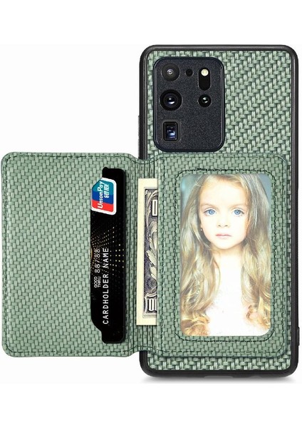 Samsung Galaxy S20 Ultra Standı Fonksiyonu Için Kılıf Rfıd Engelleme Komple (Yurt Dışından)