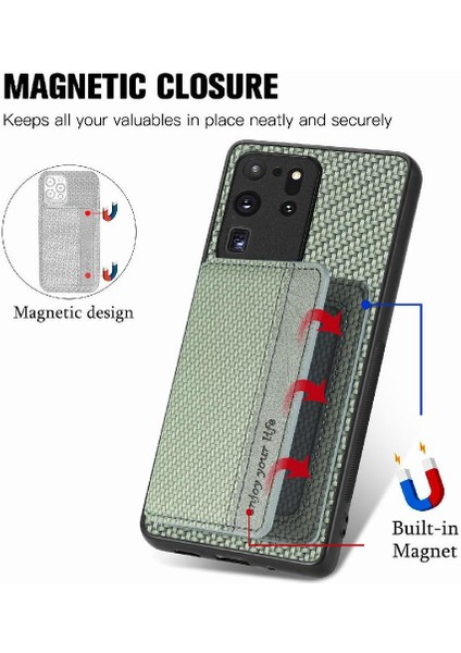 Samsung Galaxy S20 Ultra Standı Fonksiyonu Için Kılıf Rfıd Engelleme Komple (Yurt Dışından) modelleri