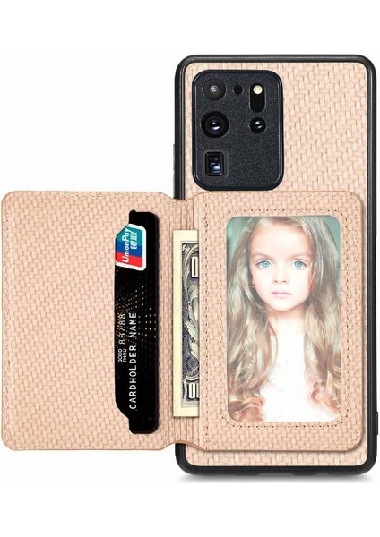 Samsung Galaxy S20 Ultra Standı Fonksiyonu Için Kılıf Rfıd Engelleme Komple (Yurt Dışından)