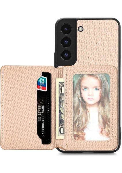 Samsung Galaxy S22 Manyetik Kart Tutucu Standı Fonksiyonu Rfıd (Yurt Dışından)