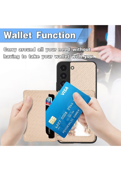 Samsung Galaxy S22 Manyetik Kart Tutucu Standı Fonksiyonu Rfıd (Yurt Dışından) fırsatları