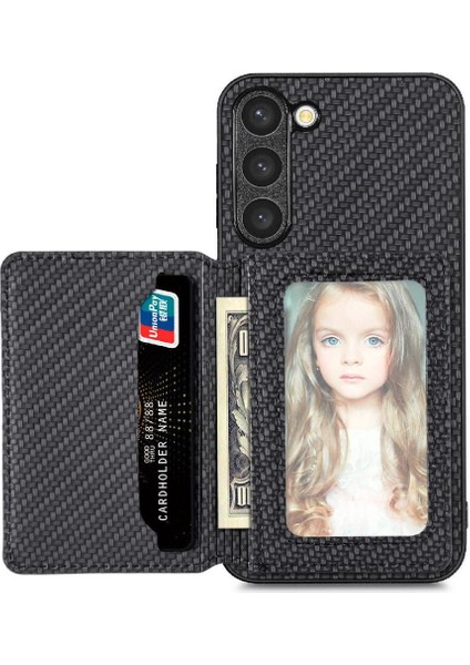 Samsung Galaxy S23 Artı Manyetik Kart Tutucu Rfıd Engelleme Standı (Yurt Dışından)