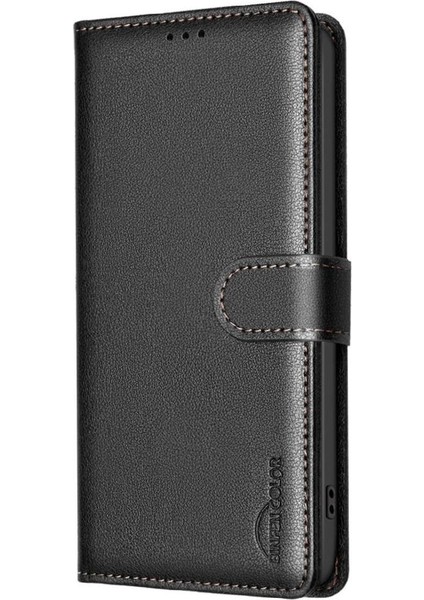 Samsung Galaxy M13 4g Manyetik Rfıd Engelleme Cüzdan Kart Pu Için Flip Case (Yurt Dışından)