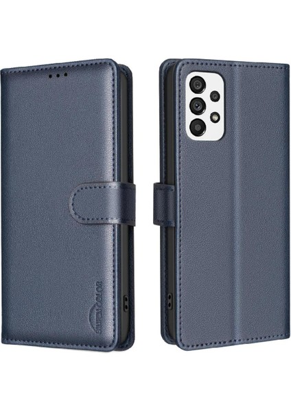 Samsung Galaxy A13 4g Manyetik Pu Deri Kart Tutucu Cüzdan Için Flip Case (Yurt Dışından)