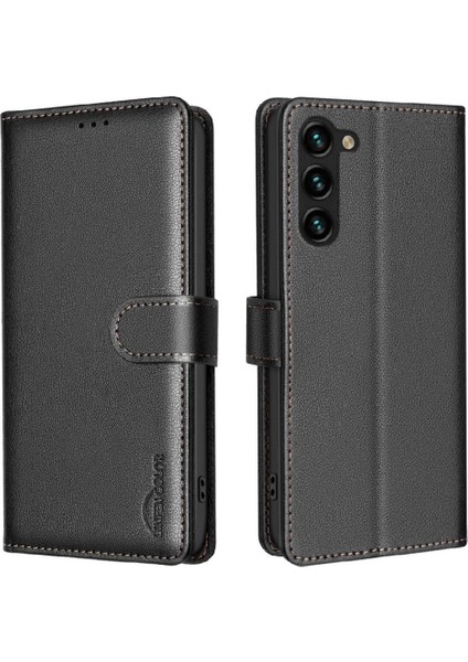 Samsung Galaxy S22 Için Flip Case Kart Tutucu Kickstand Pu Deri Manyetik (Yurt Dışından) indirimleri