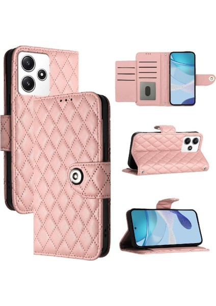 Xiaomi Redmi Için 12 4g/5g Kart Tutucu Cüzdan Kapak Bilek Şeridi (Yurt Dışından)