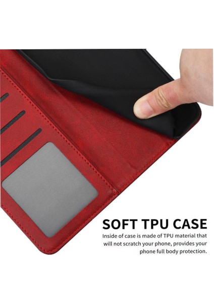 Kart Yuvası Saf Renk ile Samsung Galaxy M54 Pu Deri Için Flip Case (Yurt Dışından)