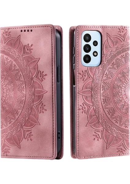 Samsung Galaxy A72 Yan Toka Darbeye Kapak Çevirin Kart Pu (Yurt Dışından)