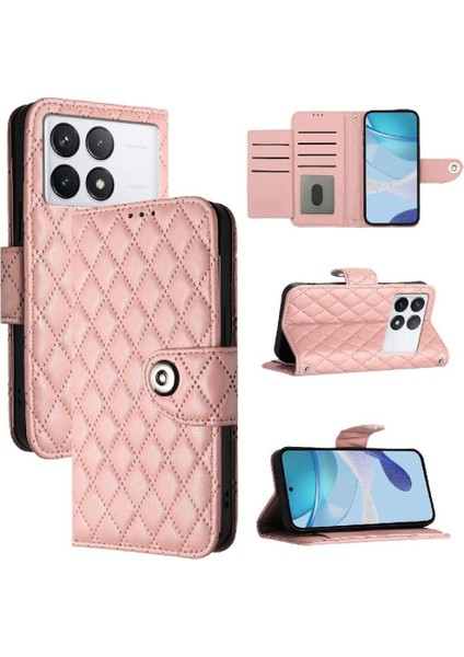 Xiaomi Redmi Için Kılıf K70/K70 Pro Darbeye Şık Koruyucu Cüzdan (Yurt Dışından)