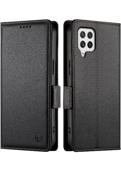 Samsung Galaxy A22 4g Kart Yuvaları Için Flip Case Cüzdan Günlük Kullanım Flip (Yurt Dışından)