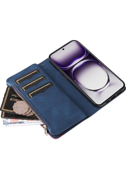 Oppo Oppo 12 5g Dokuz Kart Yuvaları Için Kılıf Kickstand Koruyucu Fermuar Tarzı (Yurt Dışından) indirimleri