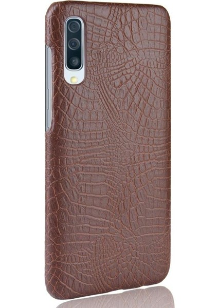 Samsung Galaxy A70 Klasik Timsah Moda Anti Için Şık Klasik Durumda (Yurt Dışından) modelleri