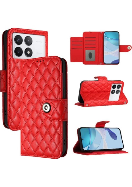 Xiaomi Redmi Için Kılıf K70/K70 Pro Darbeye Şık Koruyucu Cüzdan (Yurt Dışından)