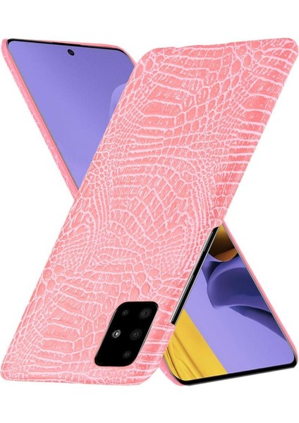 Samsung Galaxy A71 Klasik Timsah Moda Anti Için Şık Klasik Durumda (Yurt Dışından) modelleri