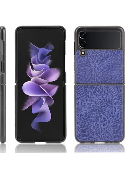 Samsung Galaxy Z Flip 3 5g Uyumluluk Kapak Için Şık Klasik Kılıf (Yurt Dışından)