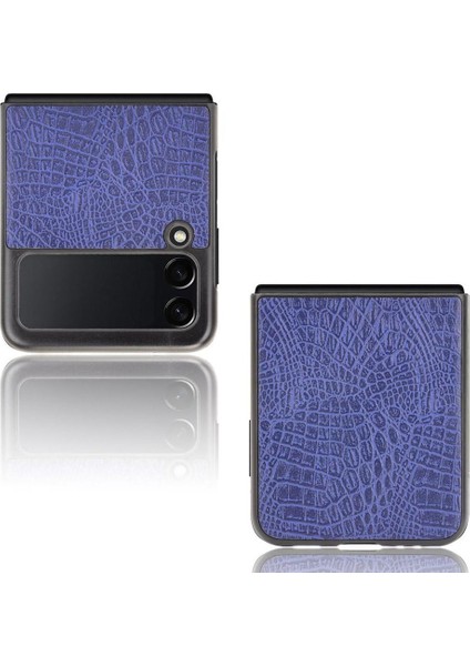 Samsung Galaxy Z Flip 3 5g Uyumluluk Kapak Için Şık Klasik Kılıf (Yurt Dışından)