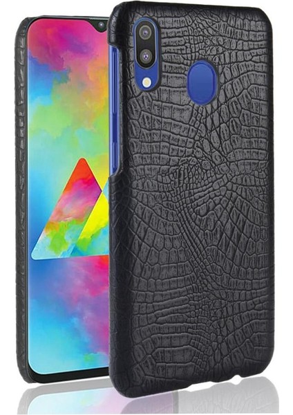 Samsung Galaxy A40 Klasik Timsah Moda Anti Için Şık Klasik Durumda (Yurt Dışından)