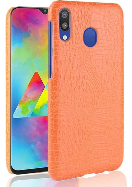 Samsung Galaxy A40 Klasik Timsah Moda Anti Için Şık Klasik Durumda (Yurt Dışından)
