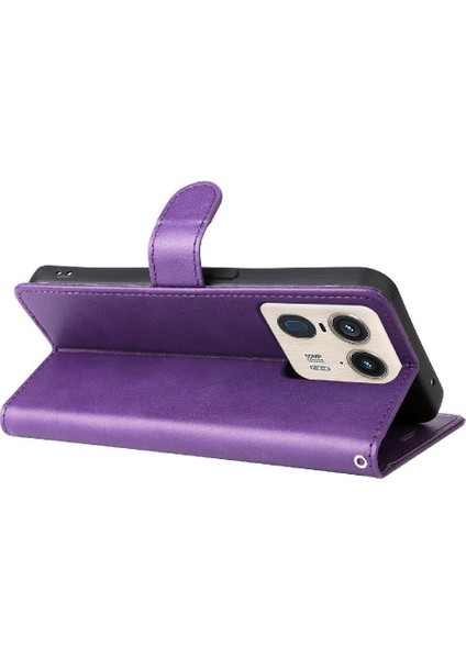 Motorola Moto X50 Ultra 5g Için Flip Case Kart Yuvası Iş Cüzdan ile (Yurt Dışından)
