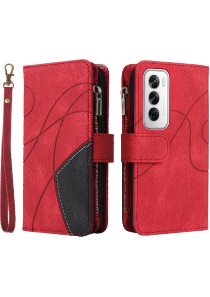 Oppo Oppo 12 5g Dokuz Kart Yuvaları Için Kılıf Kickstand Koruyucu Fermuar Tarzı (Yurt Dışından) modelleri