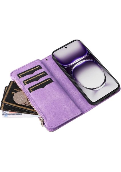 Oppo Oppo 12 5g Dokuz Kart Yuvaları Için Kılıf Kickstand Koruyucu Fermuar Tarzı (Yurt Dışından) fiyatları