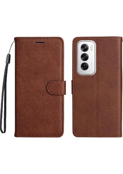 Kart Yuvası ile Oppo Oppo 12 5g Iş Cüzdan Telefon Kılıfı Için Flip Case (Yurt Dışından)