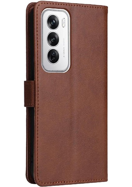 Kart Yuvası ile Oppo Oppo 12 5g Iş Cüzdan Telefon Kılıfı Için Flip Case (Yurt Dışından) indirimleri