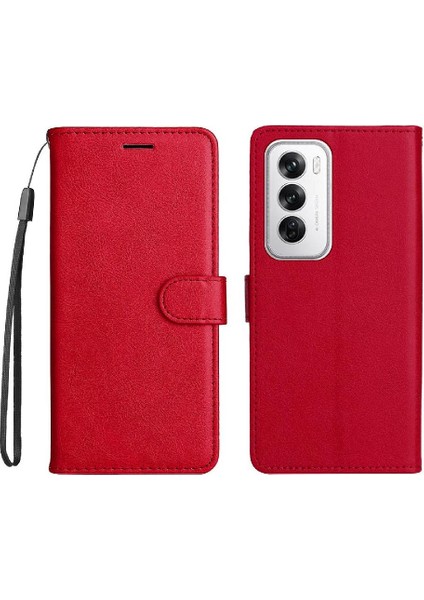 Kart Yuvası ile Oppo Oppo 12 5g Iş Cüzdan Telefon Kılıfı Için Flip Case (Yurt Dışından)